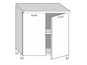 2.80.2 Шкаф-стол на 800мм с 2-мя дверцами в Мегионе - megion.magazinmebel.ru | фото