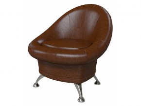Банкетка-кресло 6-5104 коричневая в Мегионе - megion.magazinmebel.ru | фото