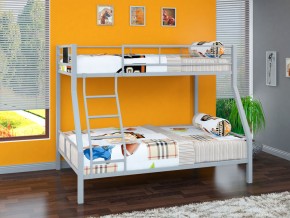 Двухъярусная кровать Гранада 1 Серая в Мегионе - megion.magazinmebel.ru | фото
