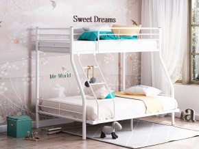 Двухъярусная кровать Гранада-2 140 белая в Мегионе - megion.magazinmebel.ru | фото