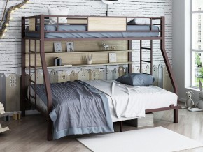 Двухъярусная кровать Гранада П 140 коричневый в Мегионе - megion.magazinmebel.ru | фото