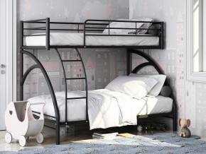 Двухъярусная кровать Виньола 2 Черная в Мегионе - megion.magazinmebel.ru | фото
