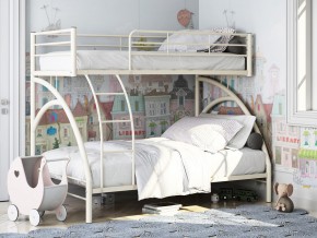 Двухъярусная кровать Виньола 2 слоновая кость в Мегионе - megion.magazinmebel.ru | фото