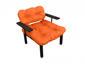 Кресло Дачное оранжевая подушка в Мегионе - megion.magazinmebel.ru | фото