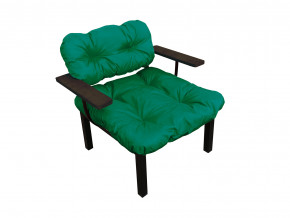 Кресло Дачное зелёная подушка в Мегионе - megion.magazinmebel.ru | фото - изображение 1