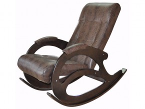 Кресло-качалка К 5/1 коричневый крокодил в Мегионе - megion.magazinmebel.ru | фото