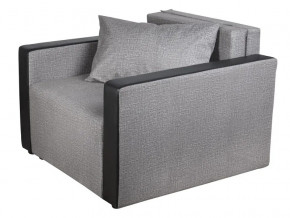 Кресло-кровать Милена с подлокотниками велюр серый в Мегионе - megion.magazinmebel.ru | фото