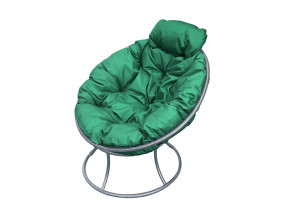 Кресло Папасан мини без ротанга зелёная подушка в Мегионе - megion.magazinmebel.ru | фото