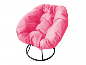 Кресло Пончик без ротанга розовая подушка в Мегионе - megion.magazinmebel.ru | фото