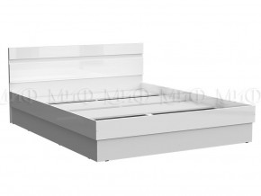 Кровать 1400 Челси Белый глянец в Мегионе - megion.magazinmebel.ru | фото - изображение 1