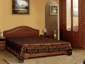 Кровать 1600 Ивушка 5 темная в Мегионе - megion.magazinmebel.ru | фото