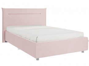 Кровать Альба 1200 велюр нежно-розовый в Мегионе - megion.magazinmebel.ru | фото - изображение 1