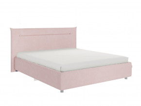 Кровать Альба 1600 велюр нежно-розовый в Мегионе - megion.magazinmebel.ru | фото