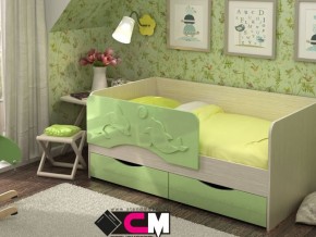 Кровать детская Алиса КР 812 зеленая 1600 в Мегионе - megion.magazinmebel.ru | фото