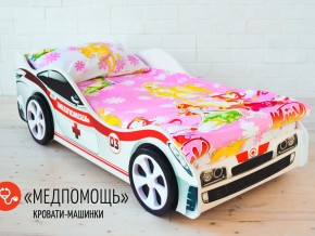 Кровать детская машина Медпомощь в Мегионе - megion.magazinmebel.ru | фото - изображение 2