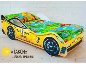 Кровать детская машина Такси в Мегионе - megion.magazinmebel.ru | фото - изображение 1