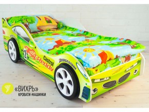 Кровать детская машина Вихрь в Мегионе - megion.magazinmebel.ru | фото - изображение 2