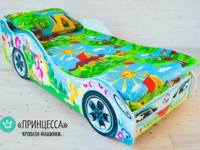 Кровать детская машинка Принцесса в Мегионе - megion.magazinmebel.ru | фото