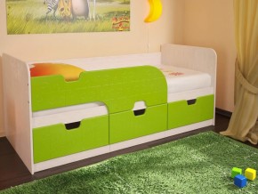 Кровать детская Минима лайм в Мегионе - megion.magazinmebel.ru | фото