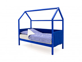 Кровать-домик мягкий Svogen синий в Мегионе - megion.magazinmebel.ru | фото