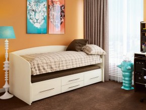 Кровать двухъярусная Адель 5 вудлайн кремовый в Мегионе - megion.magazinmebel.ru | фото