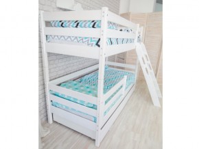 Кровать двухъярусная Сонечка с наклонной лестницей и ящиками в Мегионе - megion.magazinmebel.ru | фото - изображение 3