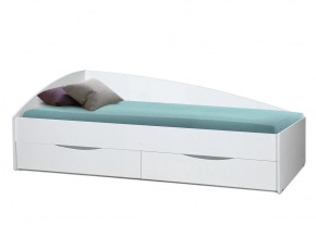 Кровать Фея-3 асимметричная 1900х800 белый в Мегионе - megion.magazinmebel.ru | фото