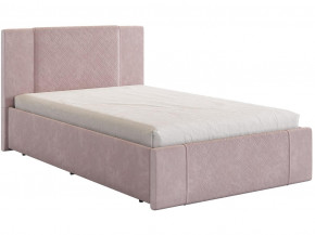 Кровать Хлоя 1200 велюр нежно-розовый в Мегионе - megion.magazinmebel.ru | фото