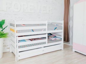Кровать из массива с выдвижным спальным местом Матрешка Эко в Мегионе - megion.magazinmebel.ru | фото