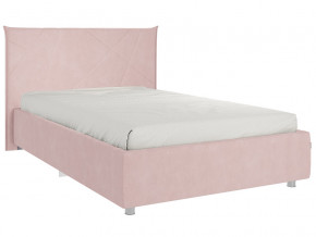 Кровать Квест 1200 велюр нежно-розовый в Мегионе - megion.magazinmebel.ru | фото
