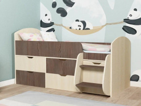 Кровать Малыш-7 Дуб-Бодега в Мегионе - megion.magazinmebel.ru | фото
