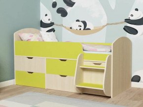 Кровать Малыш-7 Дуб-лайм в Мегионе - megion.magazinmebel.ru | фото
