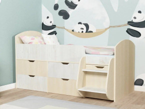 Кровать Малыш-7 Дуб-Винтерберг в Мегионе - megion.magazinmebel.ru | фото
