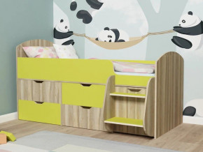 Кровать Малыш-7 Ясень-лайм в Мегионе - megion.magazinmebel.ru | фото