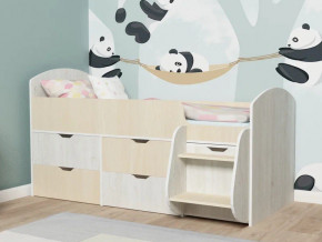 Кровать Малыш-7 Винтербер-Дуб в Мегионе - megion.magazinmebel.ru | фото - изображение 1