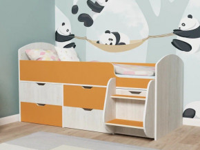 Кровать Малыш-7 Винтербер-Оранжевый в Мегионе - megion.magazinmebel.ru | фото - изображение 1