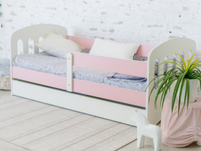 Кровать Малыш с ящиком розовый в Мегионе - megion.magazinmebel.ru | фото