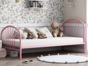Кровать металлическая Эвора Розовый в Мегионе - megion.magazinmebel.ru | фото