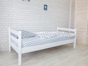 Кровать одноярусная Сонечка белая в Мегионе - megion.magazinmebel.ru | фото