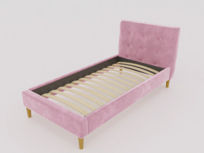 Кровать Пайли 900 розовый в Мегионе - megion.magazinmebel.ru | фото