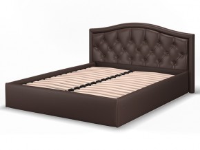 Кровать подъемная Стелла 1400 коричневая в Мегионе - megion.magazinmebel.ru | фото