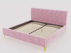 Кровать Рошаль 1800 розовый в Мегионе - megion.magazinmebel.ru | фото
