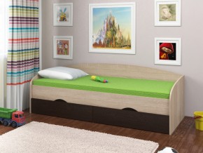 Кровать Соня 2 сонома-венге в Мегионе - megion.magazinmebel.ru | фото