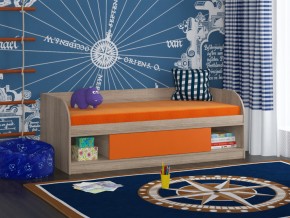 Кровать Соня 4 сонома-оранжевый в Мегионе - megion.magazinmebel.ru | фото