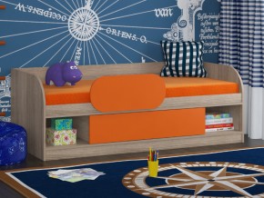 Кровать Соня 4 сонома-оранжевый в Мегионе - megion.magazinmebel.ru | фото - изображение 3