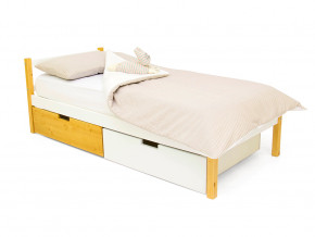 Кровать Svogen classic с ящиками дерево-белый в Мегионе - megion.magazinmebel.ru | фото