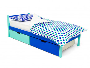 Кровать Svogen classic с ящиками мятно-синий в Мегионе - megion.magazinmebel.ru | фото