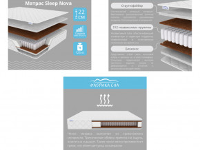 Матрас Sleep Nova шириной 1400 мм в Мегионе - megion.magazinmebel.ru | фото - изображение 2