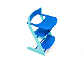 Растущий стул Усура со столиком мятно-синий в Мегионе - megion.magazinmebel.ru | фото - изображение 4