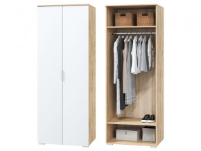 Шкаф для одежды 2-х дверный Сканди белый в Мегионе - megion.magazinmebel.ru | фото